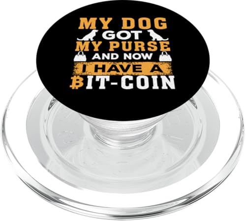 Kryptowährung und Bitcoin-Design für Hundeliebhaber PopSockets PopGrip für MagSafe Kryptowährung und Bitcoin-Design für Hundeliebhaber PopSockets PopGrip für MagSafe von Cryptocurrency Design Ideas For Crypto Traders
