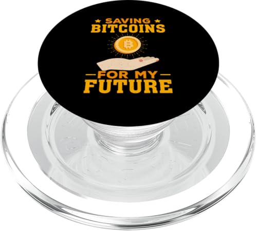 Sparen für zukünftiges Kryptowährungsdesign für einen Hodler PopSockets PopGrip für MagSafe Sparen für zukünftiges Kryptowährungsdesign für einen Hodler PopSockets PopGrip für MagSafe von Cryptocurrency Design Ideas For Crypto Traders