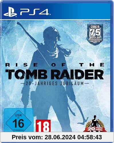 Rise of the Tomb Raider: 20 Year Celebration (PS4) von Crystal Dynamics