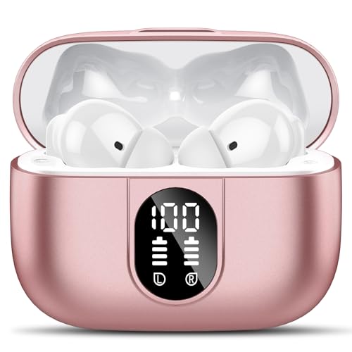 AI Sprachübersetzer Kopfhörer, 3-in-1 Echtzeit übersetzer Ohrhörer Roségold AI Sprachübersetzer Kopfhörer, 3-in-1 Echtzeit übersetzer Ohrhörer Roségold von Csasan