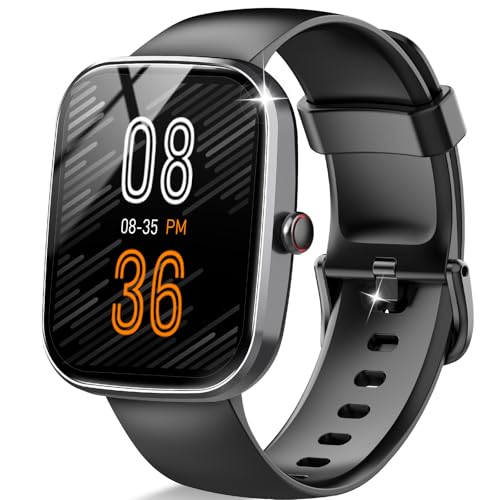 Csasan Smartwatch für Herren Damen, Fitnessuhr mit Herzfrequenz/Schlafmonitor/Schrittmonitor, Aktivitätstracker für Sport, Schwarz Csasan Smartwatch für Herren Damen, Fitnessuhr mit Herzfrequenz/Schlafmonitor/Schrittmonitor, Aktivitätstracker für Sport, Schwarz von Csasan