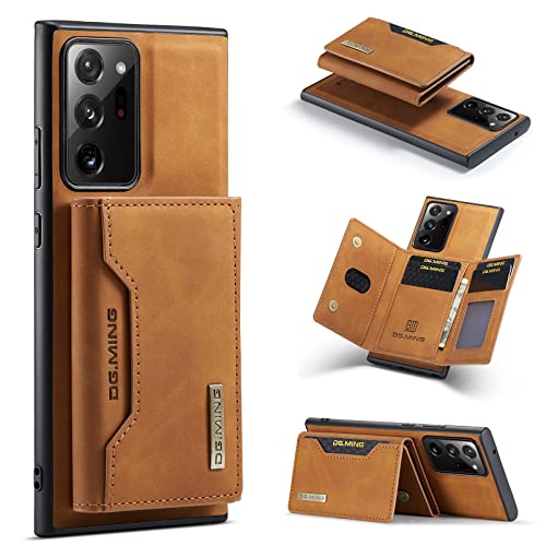 Schutzhülle für Samsung Galaxy Note 20 Ultra, DG.MING Premium Leder Handyhülle Rückseite Cover Magnetisch Abnehmbar mit Trifold Wallet Kartenhalter Tasche für Samsung Galaxy Note 20 Ultra (Braun) Schutzhülle für Samsung Galaxy Note 20 Ultra, DG.MING Premium Leder Handyhülle Rückseite Cover Magnetisch Abnehmbar mit Trifold Wallet Kartenhalter Tasche für Samsung Galaxy Note 20 Ultra (Braun) von Cseoteo