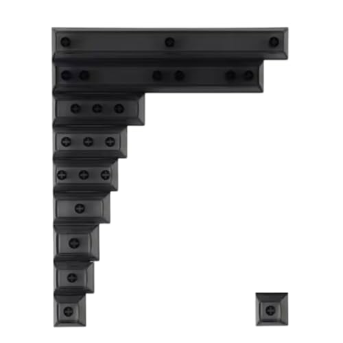 Csnbfiop 10 Stück Tastenkappe DSA 1U 1 25U 1 5U 1 75U 2 25U 2 75U 6 25U 7U Tastenkappen Für Mechanische Tastaturen Zubehör von Csnbfiop