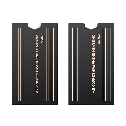 Csnbfiop 2242 SSD Kühlkörper Metall Kühlweste Platten Kühlkörper Kupferplatten Für Alle Benutzer Und Szenarios Kühler von Csnbfiop