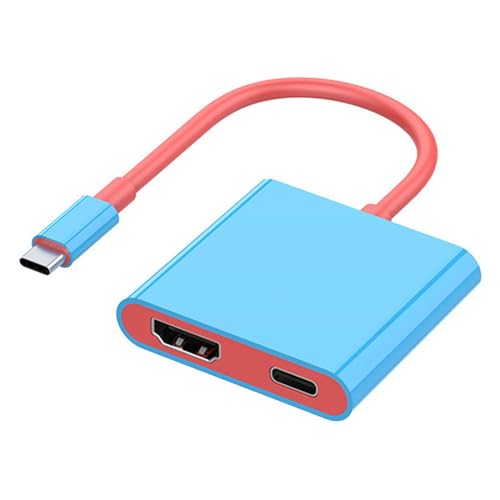 Csnbfiop Benutzerfreundliche USB C Auf HDTV Adapterstation Dock Ladestation Docking Hubs 85-mm von Csnbfiop