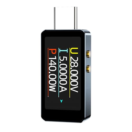 Csnbfiop DC4V-28V USB C Leistungsanalysator Tool Zur Überwachung Von Spannungen Und Strömen Auf Smartphones Und Computern Csnbfiop DC4V-28V USB C Leistungsanalysator Tool Zur Überwachung Von Spannungen Und Strömen Auf Smartphones Und Computern von Csnbfiop