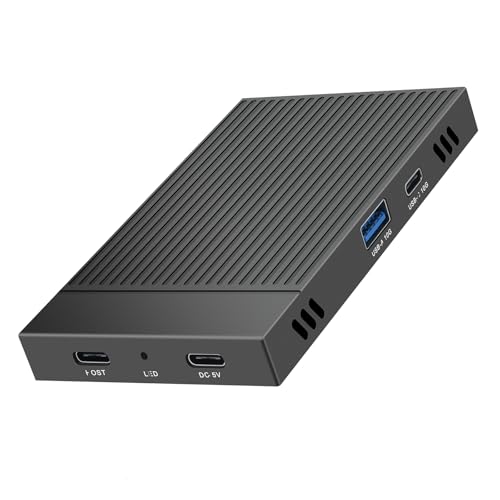 Csnbfiop Doppelschacht Solid States Festplattengehäuse Aluminium USB3.2 10 Gbit/s USB C Solid States Festplatten Dockingstation Für 2230/2242/2260/2280 Solid States Festplatten Csnbfiop Doppelschacht Solid States Festplattengehäuse Aluminium USB3.2 10 Gbit/s USB C Solid States Festplatten Dockingstation Für 2230/2242/2260/2280 Solid States Festplatten von Csnbfiop