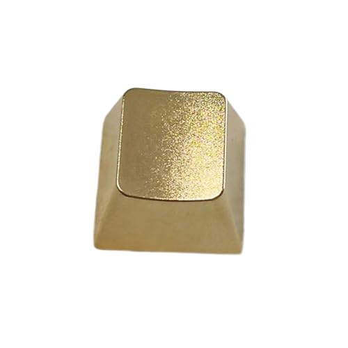 Csnbfiop Elegante Tastenkappe Aus Legierung Mit Mattem Goldfinish Für Mechanische Tastaturen Verbessert Tippen von Csnbfiop