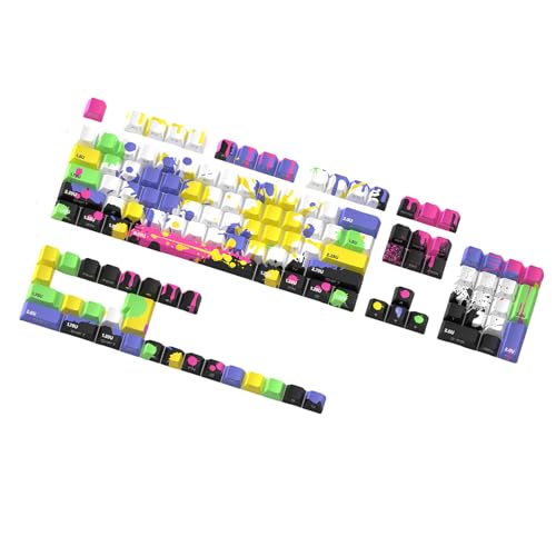 Csnbfiop Originalhöhe 130key Translucent Tastaturen Mit Seitenstich Rückenleuchten Zum Anpassen Mechanischer Tastaturen von Csnbfiop