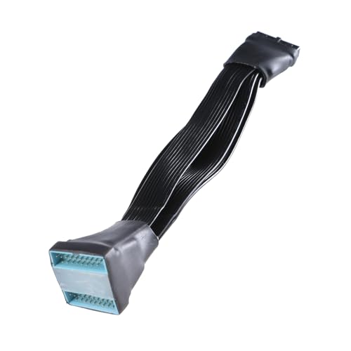 Csnbfiop Schneller 19/20-poliger USB3.0-Motherboard Adapter Weiblich Auf Männlich 15 cm Einfache Installation Für Die Frontplatte des Computers von Csnbfiop