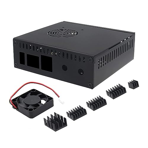 Csnbfiop N506 Metallgehäuse – Box Orange 5 Kühler – Box Unterstützt NVMe 5 V Lüfter 5 Kühlkörpern Csnbfiop N506 Metallgehäuse – Box Orange 5 Kühler – Box Unterstützt NVMe 5 V Lüfter 5 Kühlkörpern von Csnbfiop