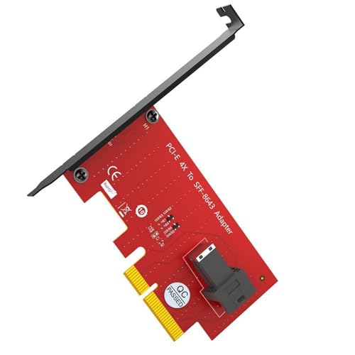 SFF 8643 Zur PCIEX4 Konverterkarte Für Schnelle Und Lockerte Datenaustausch Upgrades Conversion von Csnbfiop