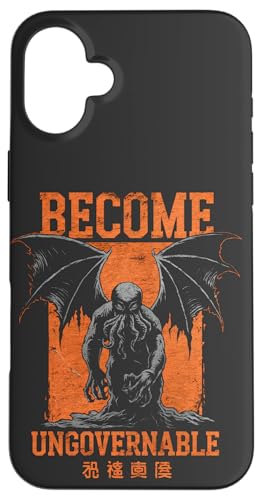 Become Unregable Japanese Cthulhu Meme Hülle für iPhone 16 Plus von Cthulhu Idol Miskatonic Horror Shop