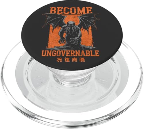 Become Unregable Japanese Cthulhu Meme PopSockets PopGrip für MagSafe von Cthulhu Idol Miskatonic Horror Shop