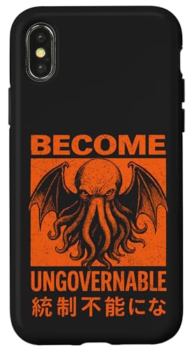 Cthulhu, Become Unregable Japanese Horror Cthulhu Hülle für iPhone X/XS Cthulhu, Become Unregable Japanese Horror Cthulhu Hülle für iPhone X/XS von Cthulhu Idol Miskatonic Horror Shop