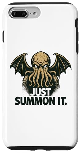 Cthulhu, Just Summon It, Lustiger kosmischer Horror-Cthulhu-Kult Hülle für iPhone 7 Plus/8 Plus Cthulhu, Just Summon It, Lustiger kosmischer Horror-Cthulhu-Kult Hülle für iPhone 7 Plus/8 Plus von Cthulhu Idol Miskatonic Horror Shop