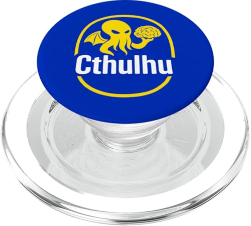 Cthulhu-Bananen-Logo PopSockets PopGrip für MagSafe Cthulhu-Bananen-Logo PopSockets PopGrip für MagSafe von Cthulhu Idol Miskatonic Horror Shop