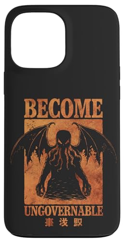 Cthulhu Become Unregable Japanese Cthulhu Cosmic Horror Hülle für iPhone 13 Pro Max von Cthulhu Idol Miskatonic Horror Shop