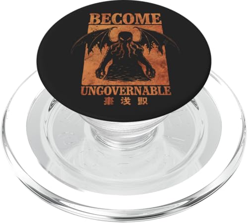 Cthulhu Become Unregable Japanese Cthulhu Cosmic Horror PopSockets PopGrip für MagSafe Cthulhu Become Unregable Japanese Cthulhu Cosmic Horror PopSockets PopGrip für MagSafe von Cthulhu Idol Miskatonic Horror Shop