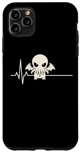 Cthulhu Herzschlag, niedlicher kosmischer Horror, Cthulhu-Kardiogramm Hülle für iPhone 11 Pro Max Cthulhu Herzschlag, niedlicher kosmischer Horror, Cthulhu-Kardiogramm Hülle für iPhone 11 Pro Max von Cthulhu Idol Miskatonic Horror Shop