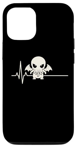 Cthulhu Herzschlag, niedlicher kosmischer Horror, Cthulhu-Kardiogramm Hülle für iPhone 12/12 Pro Cthulhu Herzschlag, niedlicher kosmischer Horror, Cthulhu-Kardiogramm Hülle für iPhone 12/12 Pro von Cthulhu Idol Miskatonic Horror Shop