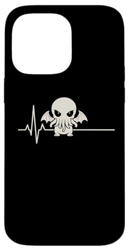 Cthulhu Herzschlag, niedlicher kosmischer Horror, Cthulhu-Kardiogramm Hülle für iPhone 14 Pro Max Cthulhu Herzschlag, niedlicher kosmischer Horror, Cthulhu-Kardiogramm Hülle für iPhone 14 Pro Max von Cthulhu Idol Miskatonic Horror Shop