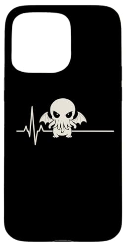 Cthulhu Herzschlag, niedlicher kosmischer Horror, Cthulhu-Kardiogramm Hülle für iPhone 15 Pro Max Cthulhu Herzschlag, niedlicher kosmischer Horror, Cthulhu-Kardiogramm Hülle für iPhone 15 Pro Max von Cthulhu Idol Miskatonic Horror Shop