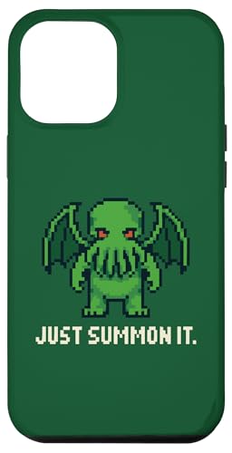 Cthulhu Pixelkunst im Retro-Look für Gamer, Just Summon It, Cosmic Horror Hülle für iPhone 12 Pro Max Cthulhu Pixelkunst im Retro-Look für Gamer, Just Summon It, Cosmic Horror Hülle für iPhone 12 Pro Max von Cthulhu Idol Miskatonic Horror Shop