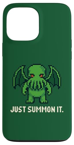 Cthulhu Pixelkunst im Retro-Look für Gamer, Just Summon It, Cosmic Horror Hülle für iPhone 13 Pro Max Cthulhu Pixelkunst im Retro-Look für Gamer, Just Summon It, Cosmic Horror Hülle für iPhone 13 Pro Max von Cthulhu Idol Miskatonic Horror Shop