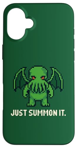 Cthulhu Pixelkunst im Retro-Look für Gamer, Just Summon It, Cosmic Horror Hülle für iPhone 16 Plus Cthulhu Pixelkunst im Retro-Look für Gamer, Just Summon It, Cosmic Horror Hülle für iPhone 16 Plus von Cthulhu Idol Miskatonic Horror Shop