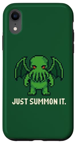 Cthulhu Pixelkunst im Retro-Look für Gamer, Just Summon It, Cosmic Horror Hülle für iPhone XR Cthulhu Pixelkunst im Retro-Look für Gamer, Just Summon It, Cosmic Horror Hülle für iPhone XR von Cthulhu Idol Miskatonic Horror Shop