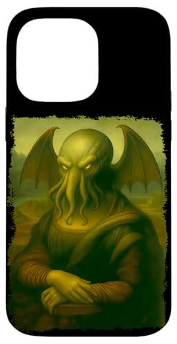 Cthulhu als Mona Lisa, Cosmic Horror Art Cthulhu Hülle für iPhone 14 Pro Max Cthulhu als Mona Lisa, Cosmic Horror Art Cthulhu Hülle für iPhone 14 Pro Max von Cthulhu Idol Miskatonic Horror Shop