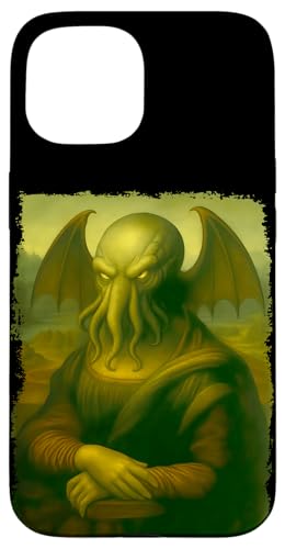 Cthulhu als Mona Lisa, Cosmic Horror Art Cthulhu Hülle für iPhone 15 Cthulhu als Mona Lisa, Cosmic Horror Art Cthulhu Hülle für iPhone 15 von Cthulhu Idol Miskatonic Horror Shop