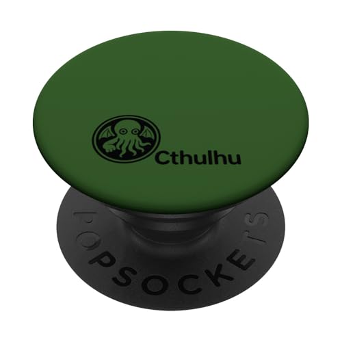 Cthulhu dezentes Cosmic Horror Logo PopSockets Klebender PopGrip Cthulhu dezentes Cosmic Horror Logo PopSockets Klebender PopGrip von Cthulhu Idol Miskatonic Horror Shop