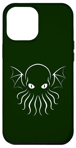 Minimalistische Cthulhu-Grafik Hülle für iPhone 12 Pro Max von Cthulhu Idol Miskatonic Horror Shop
