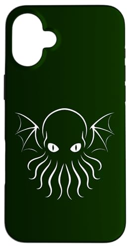 Minimalistische Cthulhu-Grafik Hülle für iPhone 16 Plus Minimalistische Cthulhu-Grafik Hülle für iPhone 16 Plus von Cthulhu Idol Miskatonic Horror Shop