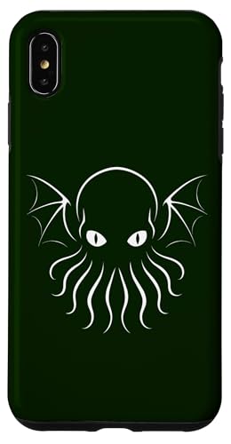 Minimalistische Cthulhu-Grafik Hülle für iPhone XS Max Minimalistische Cthulhu-Grafik Hülle für iPhone XS Max von Cthulhu Idol Miskatonic Horror Shop