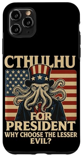 Cthulhu für Präsident Evil Horror USA Wahlen 2028 Monster Hülle für iPhone 11 Pro Max Cthulhu für Präsident Evil Horror USA Wahlen 2028 Monster Hülle für iPhone 11 Pro Max von Cthulhu for President Horror Cthulhu Sea Monster