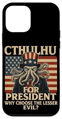 Cthulhu für Präsident Evil Horror USA Wahlen 2028 Monster Hülle für iPhone 12 mini von Cthulhu for President Horror Cthulhu Sea Monster