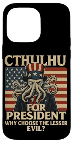 Cthulhu für Präsident Evil Horror USA Wahlen 2028 Monster Hülle für iPhone 14 Pro Max Cthulhu für Präsident Evil Horror USA Wahlen 2028 Monster Hülle für iPhone 14 Pro Max von Cthulhu for President Horror Cthulhu Sea Monster