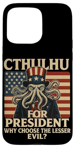 Cthulhu für Präsident Evil Horror USA Wahlen 2028 Monster Hülle für iPhone 15 Pro Max Cthulhu für Präsident Evil Horror USA Wahlen 2028 Monster Hülle für iPhone 15 Pro Max von Cthulhu for President Horror Cthulhu Sea Monster