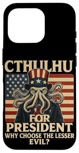 Cthulhu für Präsident Evil Horror USA Wahlen 2028 Monster Hülle für iPhone 16 Pro Cthulhu für Präsident Evil Horror USA Wahlen 2028 Monster Hülle für iPhone 16 Pro von Cthulhu for President Horror Cthulhu Sea Monster