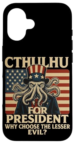 Cthulhu für Präsident Evil Horror USA Wahlen 2028 Monster Hülle für iPhone 16 Cthulhu für Präsident Evil Horror USA Wahlen 2028 Monster Hülle für iPhone 16 von Cthulhu for President Horror Cthulhu Sea Monster