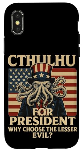 Cthulhu für Präsident Evil Horror USA Wahlen 2028 Monster Hülle für iPhone X/XS Cthulhu für Präsident Evil Horror USA Wahlen 2028 Monster Hülle für iPhone X/XS von Cthulhu for President Horror Cthulhu Sea Monster