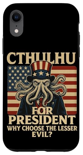 Cthulhu für Präsident Evil Horror USA Wahlen 2028 Monster Hülle für iPhone XR Cthulhu für Präsident Evil Horror USA Wahlen 2028 Monster Hülle für iPhone XR von Cthulhu for President Horror Cthulhu Sea Monster