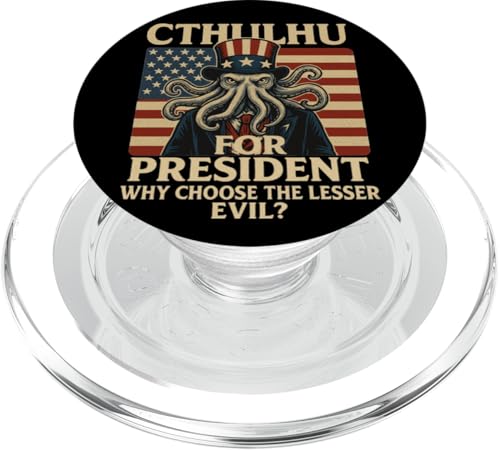 Cthulhu für Präsident Evil Horror USA Wahlen 2028 Monster PopSockets PopGrip für MagSafe Cthulhu für Präsident Evil Horror USA Wahlen 2028 Monster PopSockets PopGrip für MagSafe von Cthulhu for President Horror Cthulhu Sea Monster