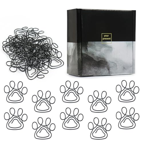 Ctpeng Niedliche Mini-Papierklammern Set - Katzenkralle-Form in Schwarz für Zuhause & Schule - Haustierstil,Lesezeichen,50 Stück Ctpeng Niedliche Mini-Papierklammern Set - Katzenkralle-Form in Schwarz für Zuhause & Schule - Haustierstil,Lesezeichen,50 Stück von Ctpeng