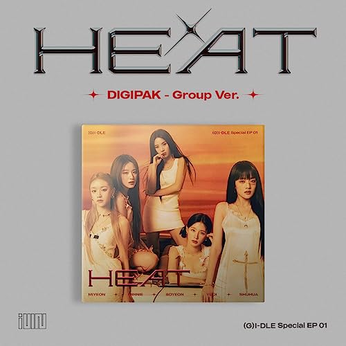 Heat - Digipak - Group Version - Special Album - incl. Photocard + Photo & Lyric Booklet von Cube Entertainment