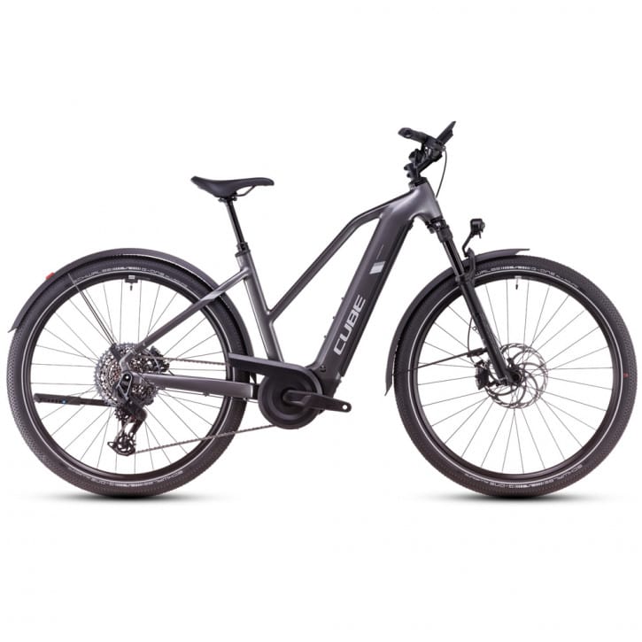 Cube Nuride Hybrid SLT Allroad graphite´n´fossil 2025 Trapeze - RH 50 cm von Cube