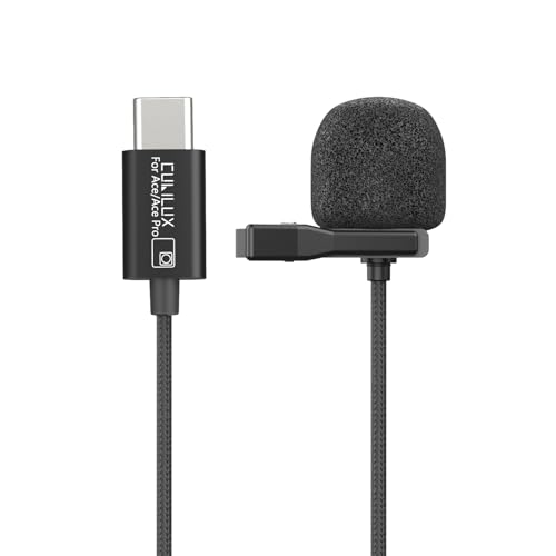 Cubilux MLC-19 Mikrofon, kompatibel mit Insta360 Ace und Ace Pro, aufsteckbares Lavalier-Ansteckmikrofon für die Ace/Ace Pro Action-Kamera, 1,5 m Cubilux MLC-19 Mikrofon, kompatibel mit Insta360 Ace und Ace Pro, aufsteckbares Lavalier-Ansteckmikrofon für die Ace/Ace Pro Action-Kamera, 1,5 m von Cubilux